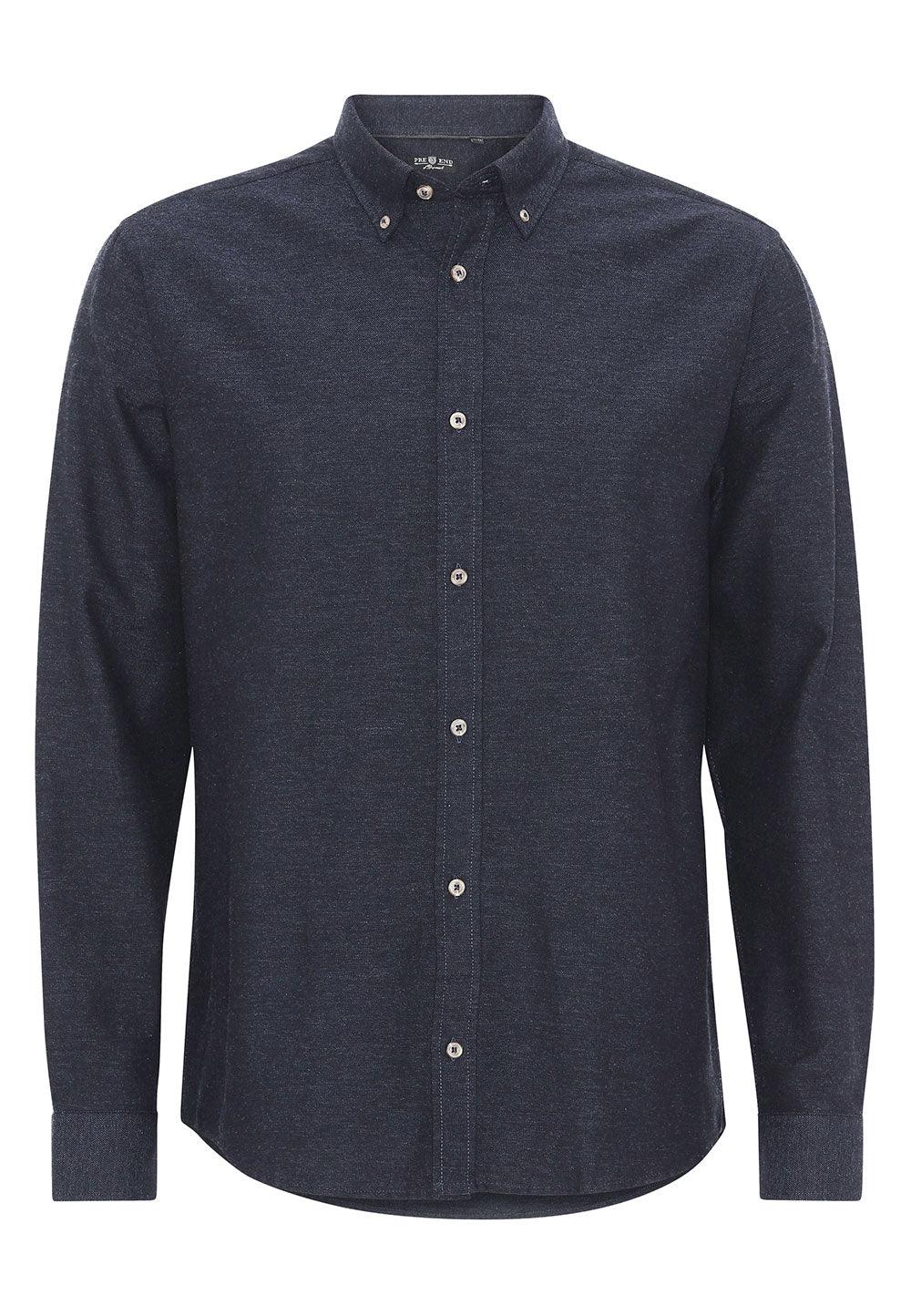 Pre End Harris - børstet regularfit skjorte - HUSET Men & Women