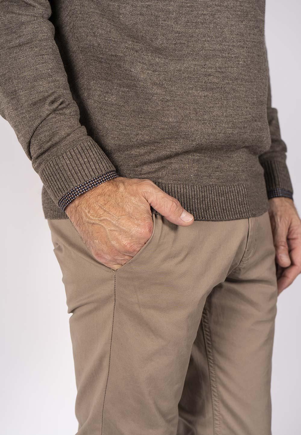 Pre End Joseph - halfzip merino strik - HUSET Men & Women