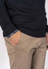 Pre End Joseph - halfzip merino strik - HUSET Men & Women