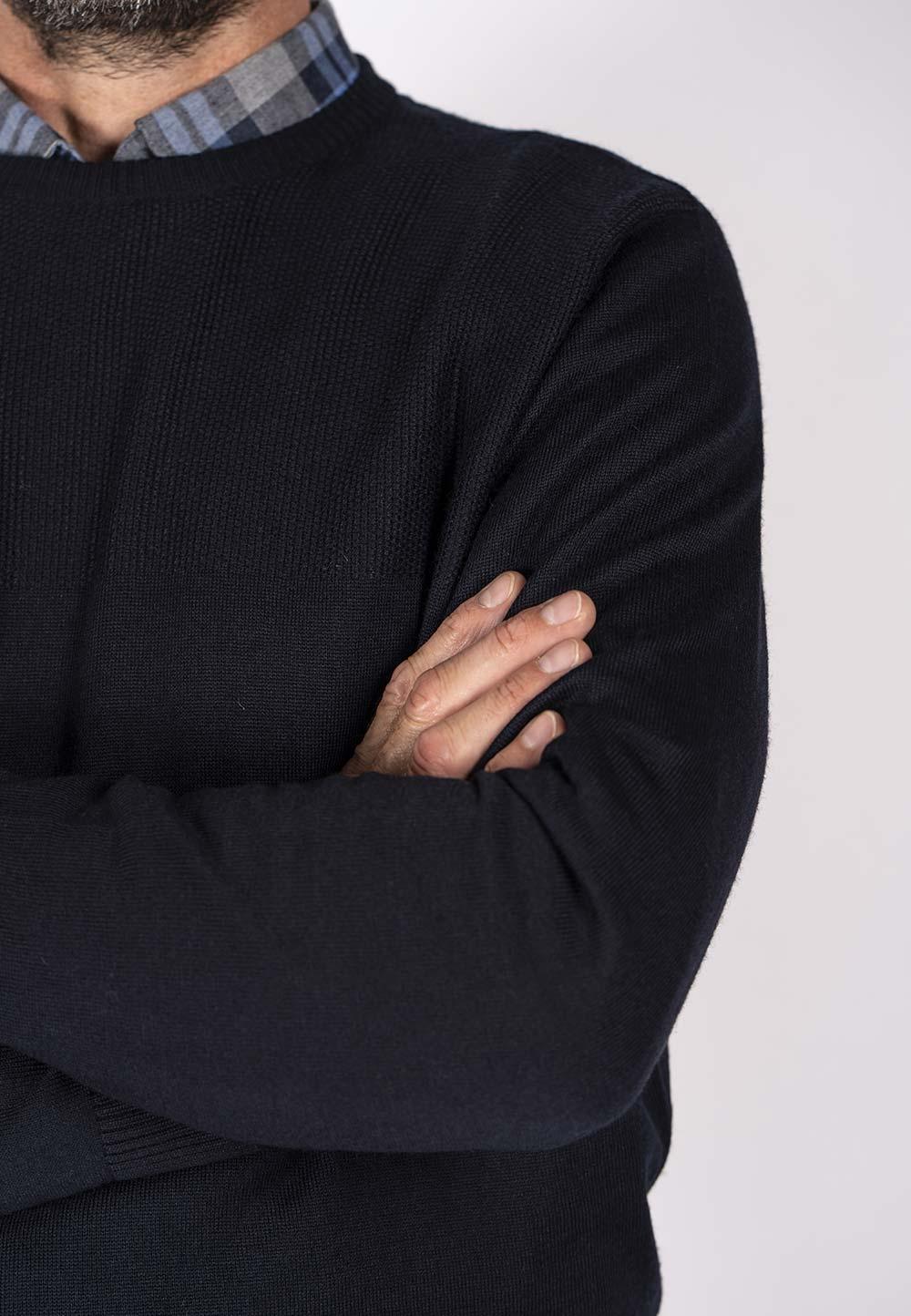 Pre End Joseph - Rundhalset merino strik - HUSET Men & Women