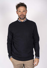 Pre End Joseph - Rundhalset merino strik - HUSET Men & Women