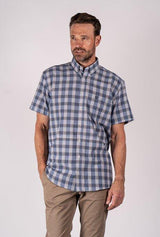 Pre End Mickey - Ternet kortærmet skjorte i regular fit - HUSET Men & Women