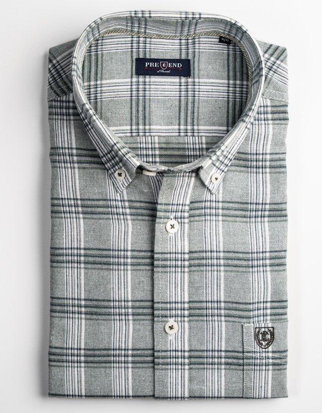 Pre End Mickey - Ternet kortærmet skjorte i regular fit - HUSET Men & Women