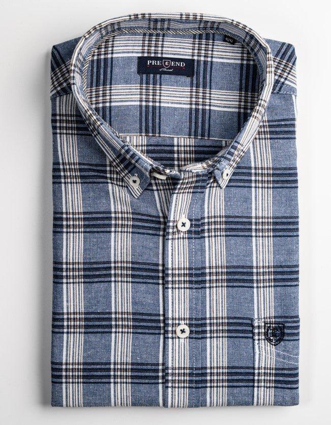 Pre End Mickey - Ternet kortærmet skjorte i regular fit - HUSET Men & Women