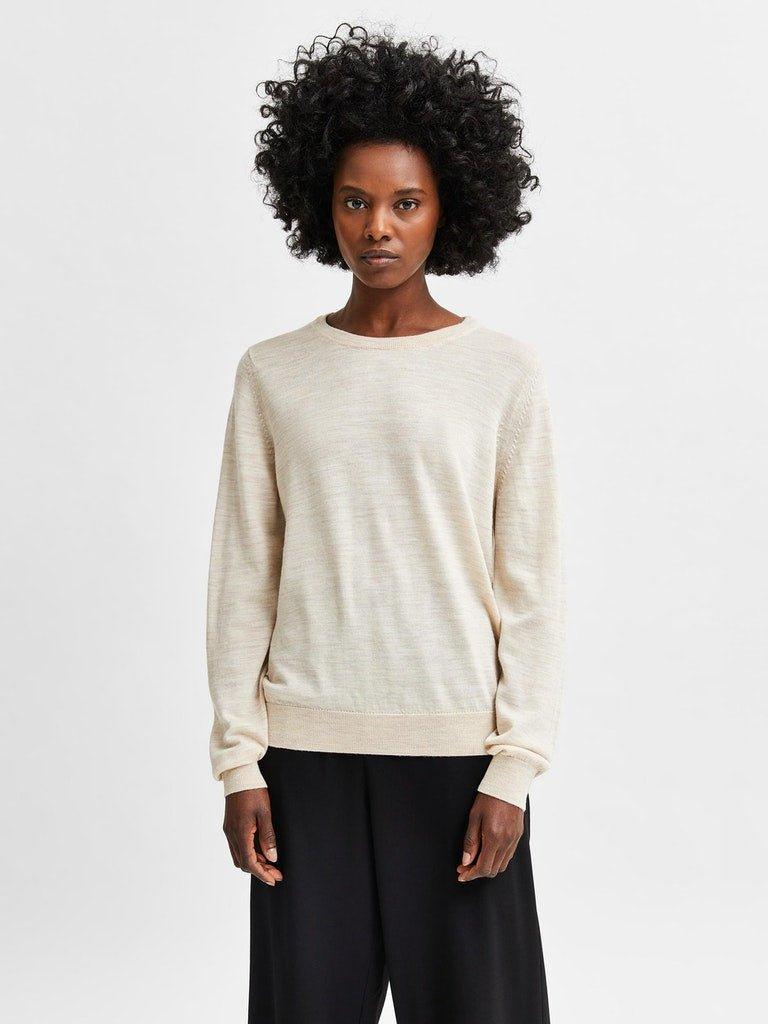 Selcted Femme Magda - Merino uld strik - HUSET Men & Women