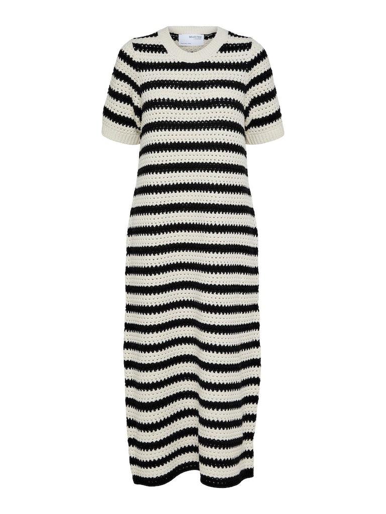 Selected Femme Alby - Lang strik kjole - HUSET Men & Women