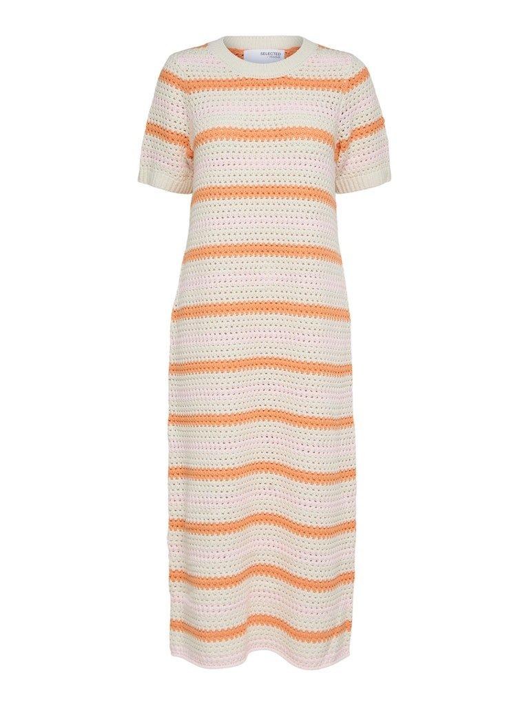 Selected Femme Alby - Lang strik kjole - HUSET Men & Women