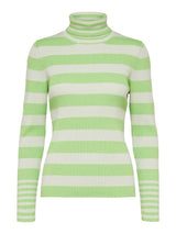 Selected Femme Amina - Rullekrave strikbluse - HUSET Men & Women