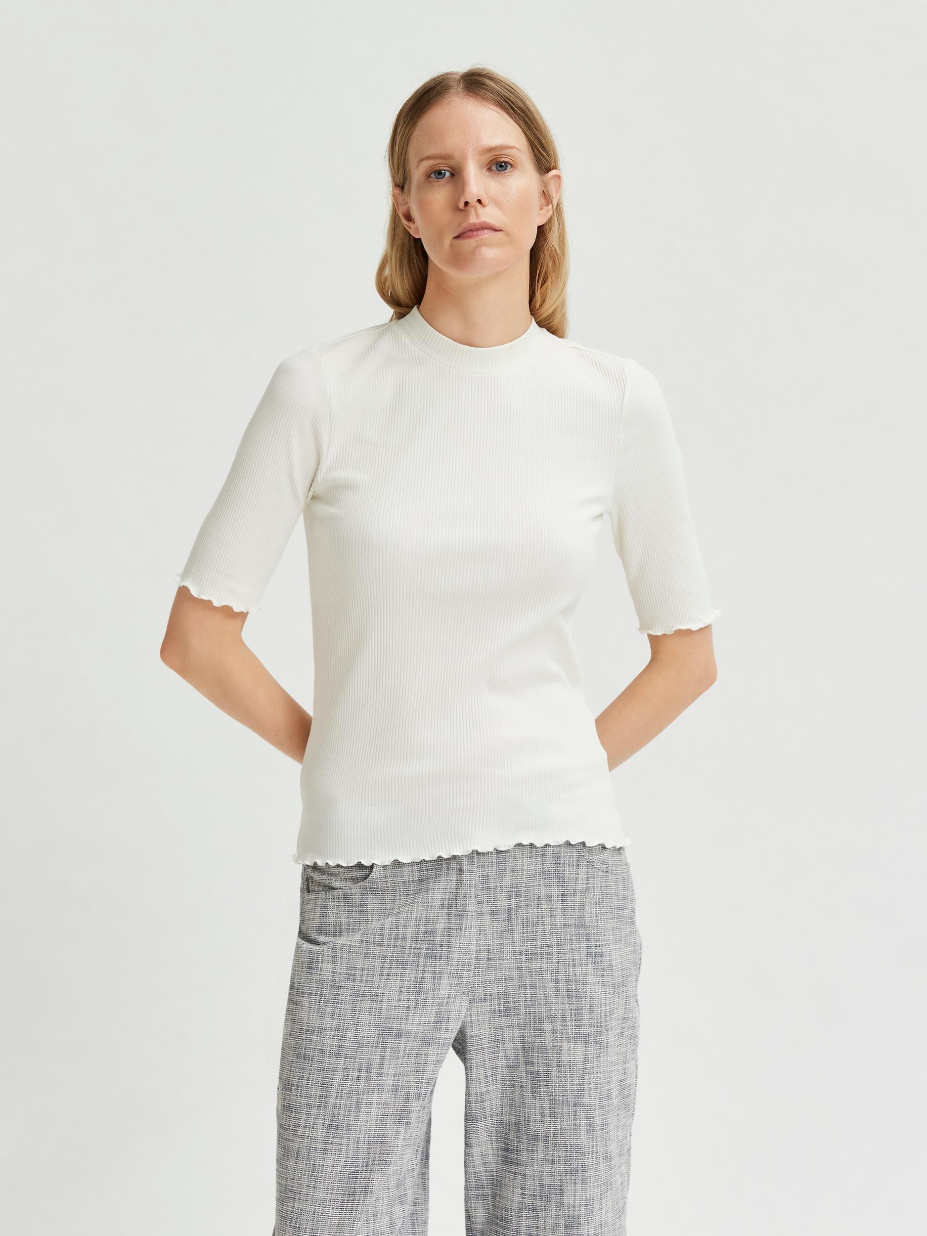 Selected Femme Anna - Crew neck tee - HUSET Men & Women