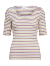 Selected Femme Anna - U-neck t-shirt - HUSET Men & Women