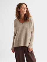 Selected Femme Annalise - Uld strik - HUSET Men & Women