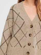 Selected Femme Aril - Strikket uldcardigan - HUSET Men & Women