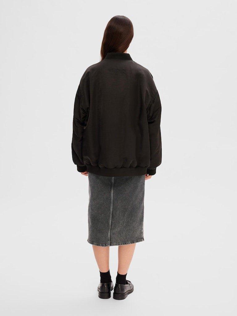 Selected Femme Berete - Re-down bomber jakke - HUSET Men & Women