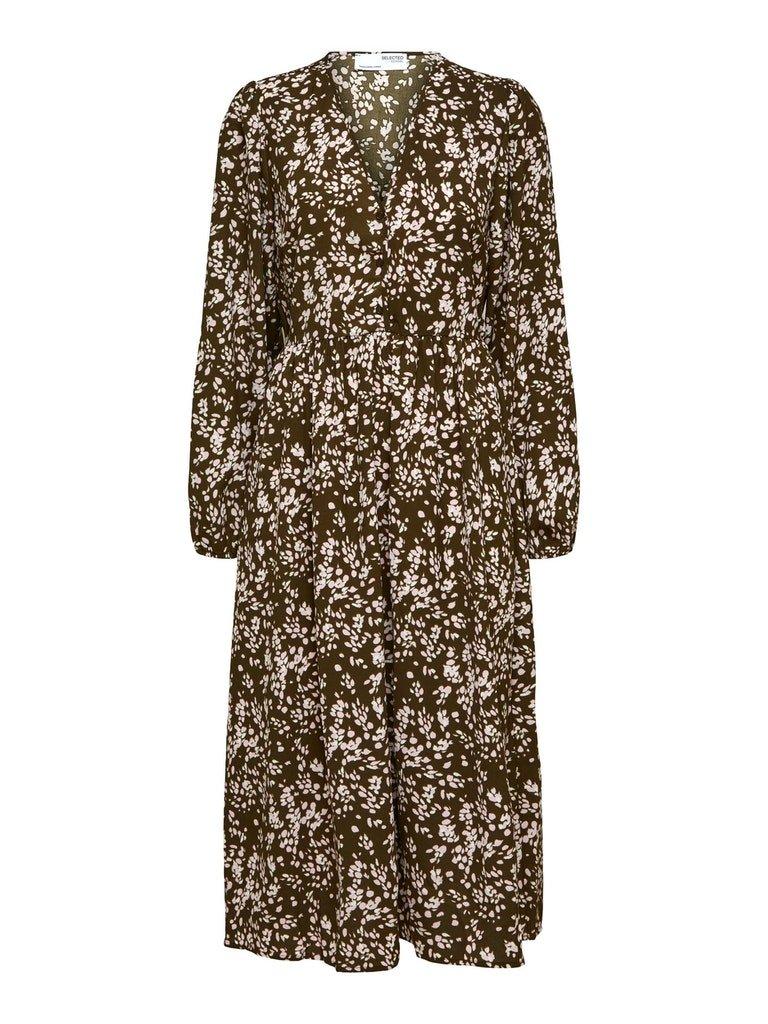 Selected Femme Beth - Midikjole - HUSET Men & Women