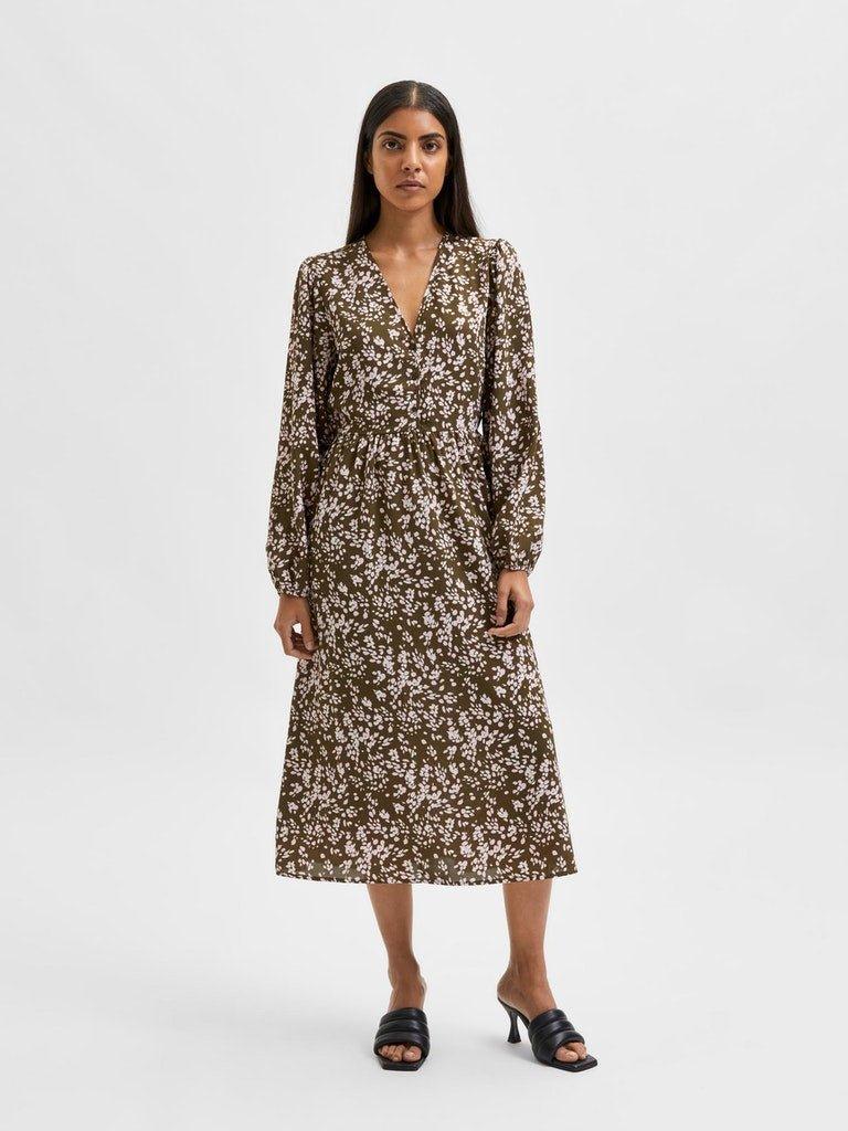 Selected Femme Beth - Midikjole - HUSET Men & Women