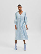 Selected Femme Brenda Damina - Midi kjole - HUSET Men & Women