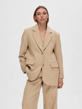 Selected Femme Britt - Oversize uldblazer - HUSET Men & Women