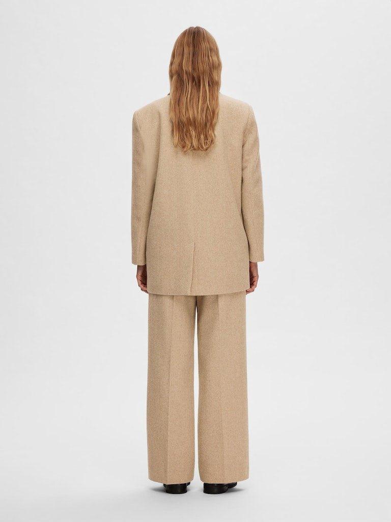 Selected Femme Britt - Oversize uldblazer - HUSET Men & Women
