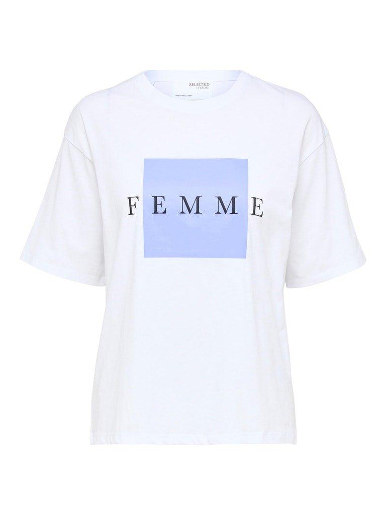 Selected Femme Cara - Logo t-shirt - HUSET Men & Women