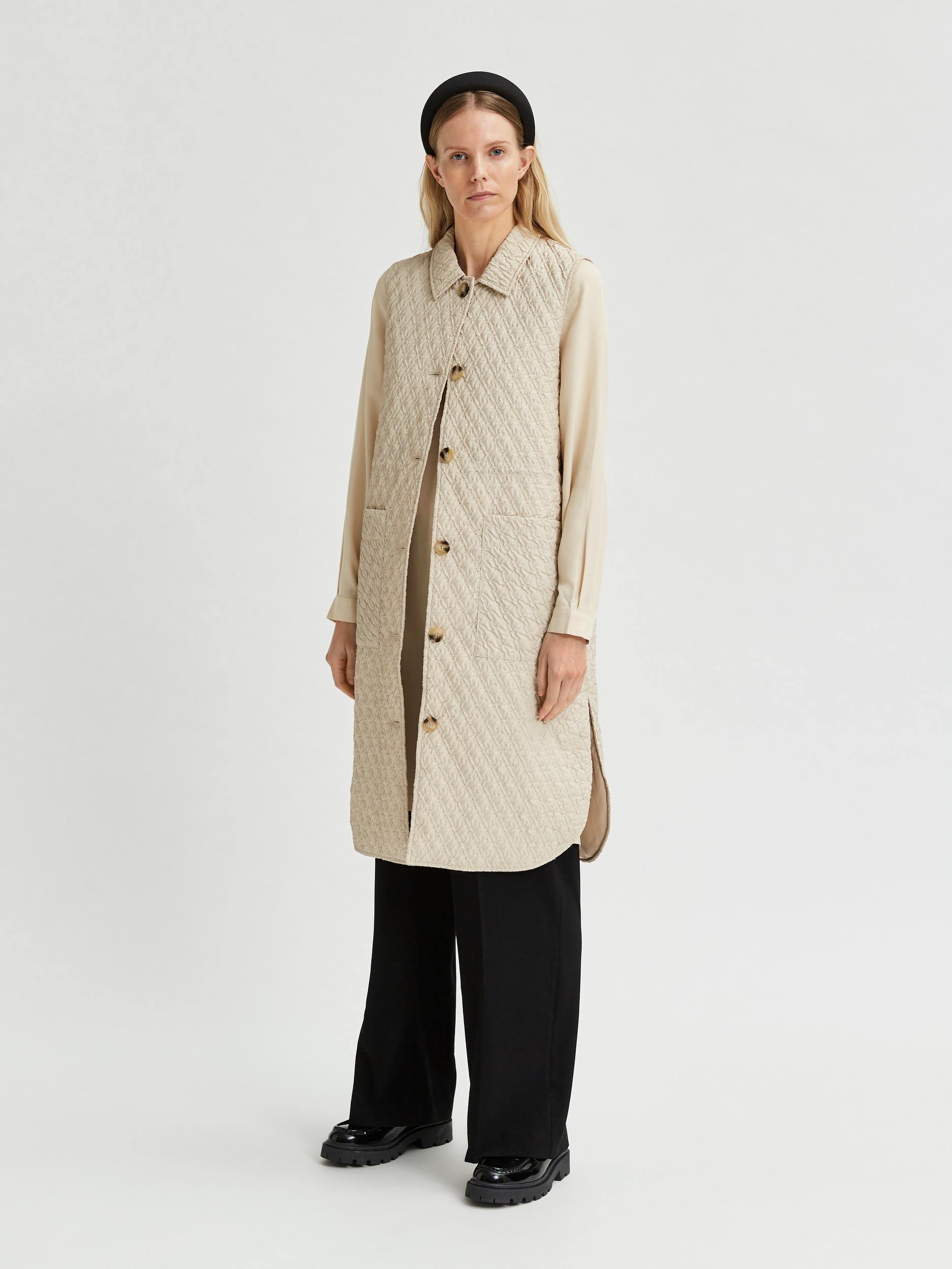 Selected Femme Dreamie - Padded vest - HUSET Men & Women