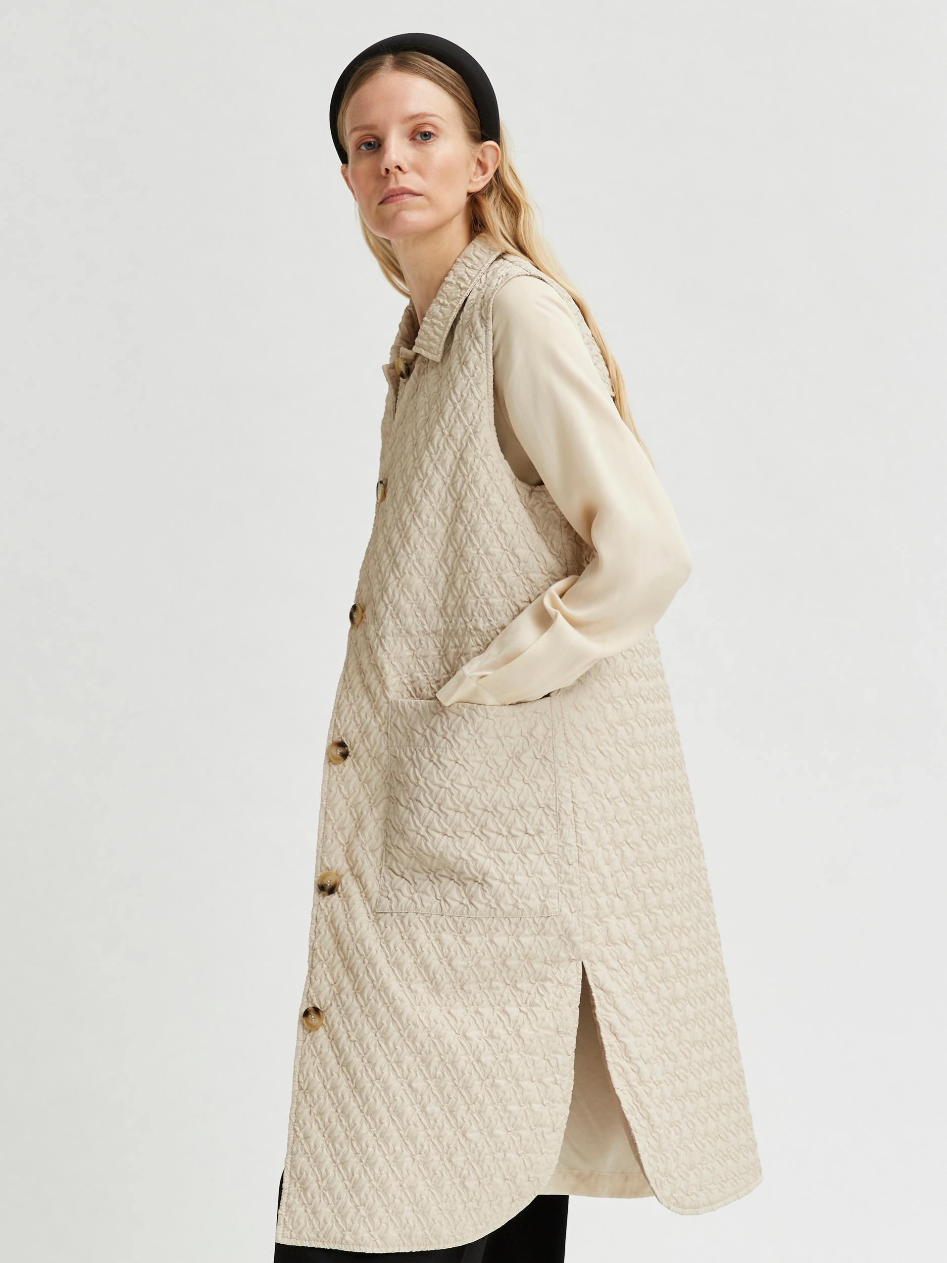 Selected Femme Dreamie - Padded vest - HUSET Men & Women