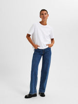 Selected Femme Essential - Boxy t-shirt - HUSET Men & Women