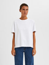 Selected Femme Essential - Boxy t-shirt - HUSET Men & Women