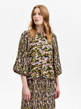 Selected Femme Evie - Plisse top - HUSET Men & Women