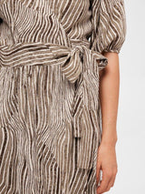 Selected Femme Evita - Wrap kjole - HUSET Men & Women