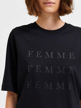 Selected Femme Fiba - T-shirt - HUSET Men & Women