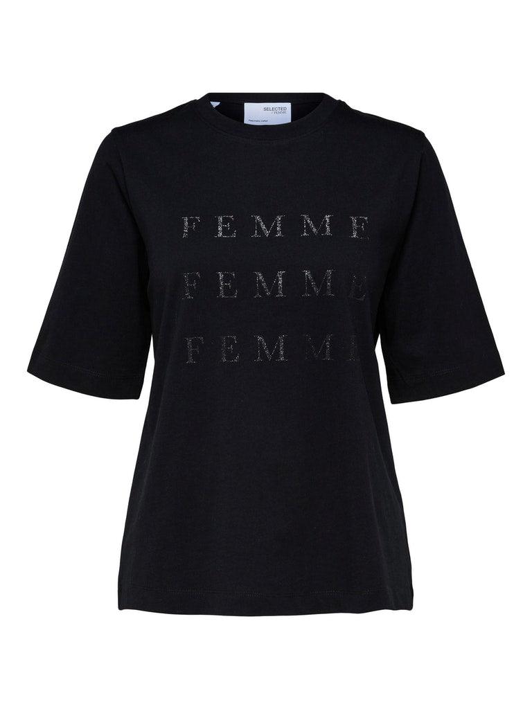 Selected Femme Fiba - T-shirt - HUSET Men & Women