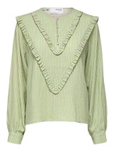 Selected Femme Geillis - Ruffled bluse - HUSET Men & Women