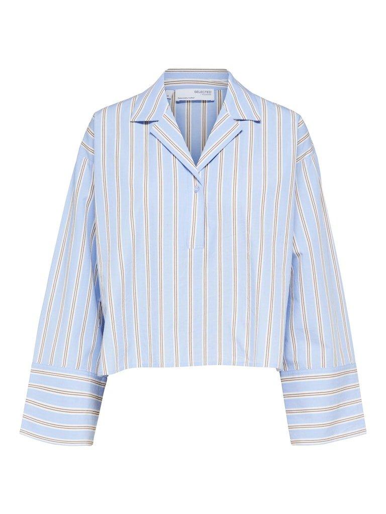 Selected Femme Ibbie - Stribet top - HUSET Men & Women