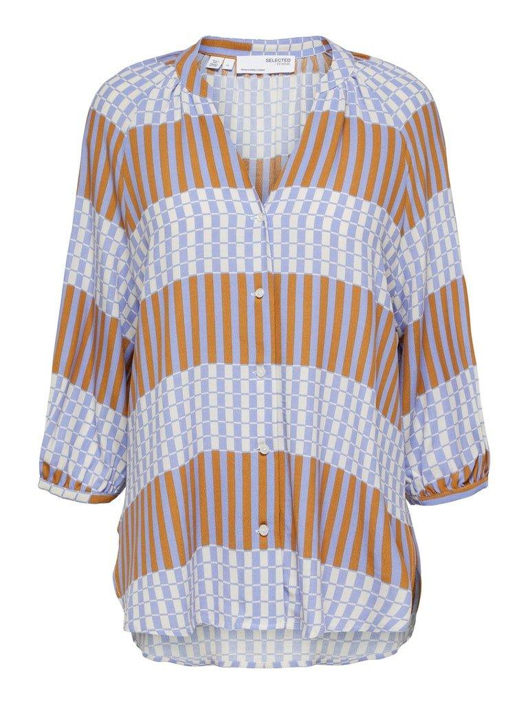 Selected Femme Kanny-alberta - Viskose bluse - HUSET Men & Women