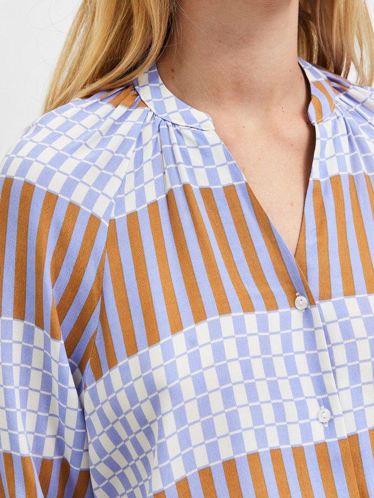 Selected Femme Kanny-alberta - Viskose bluse - HUSET Men & Women