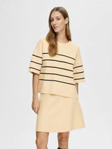 Selected Femme Liva - Kortærmet strik - HUSET Men & Women