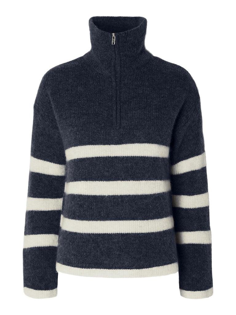 Selected Femme Maline - Halfzip strik - HUSET Men & Women