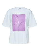 Selected Femme Manda - Printet t-shirt - HUSET Men & Women