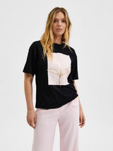 Selected Femme Manda - Printet t-shirt - HUSET Men & Women