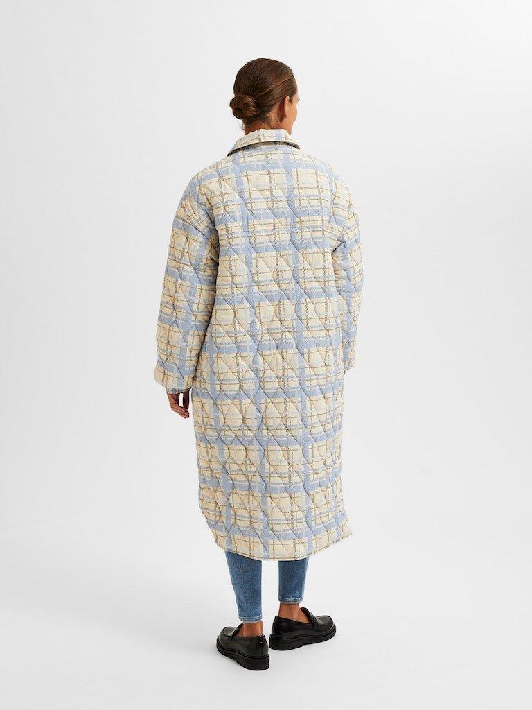 Selected Femme Mia - Vatteret frakke - HUSET Men & Women