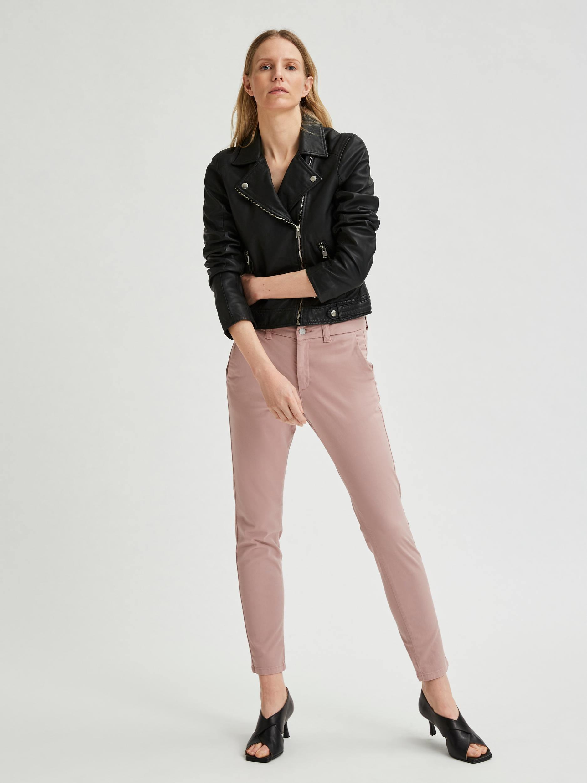Selected Femme Miley - Chino midwaist - HUSET Men & Women