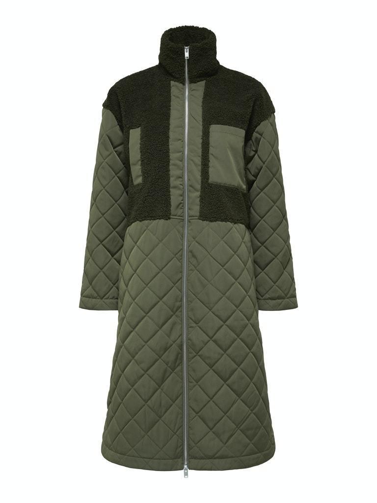 Selected Femme Molly - Quilted teddy frakke - HUSET Men & Women