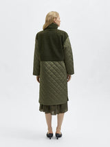 Selected Femme Molly - Quilted teddy frakke - HUSET Men & Women