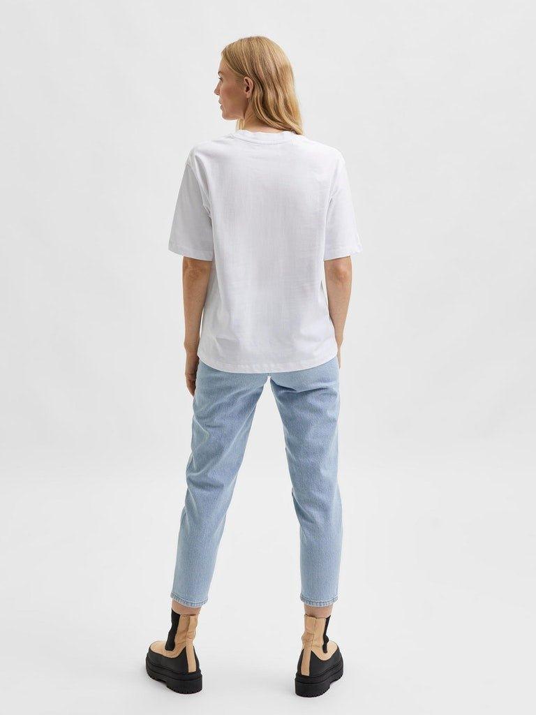 Selected Femme Myla - Logo t-shirt - HUSET Men & Women