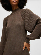 Selected Femme Nappy - Maxi strik kjole - HUSET Men & Women