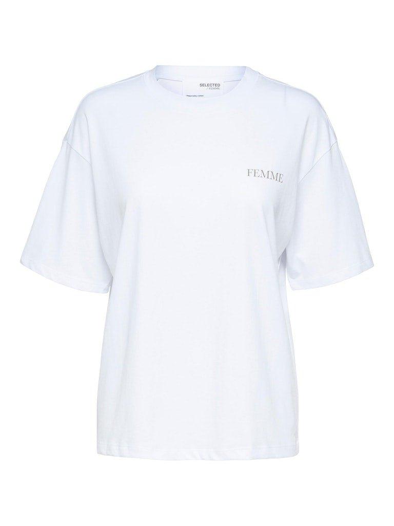 Selected Femme Nita - Printet T-shirt - HUSET Men & Women