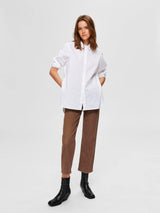 Selected Femme Ori - Skjorte m. zip i siden - HUSET Men & Women