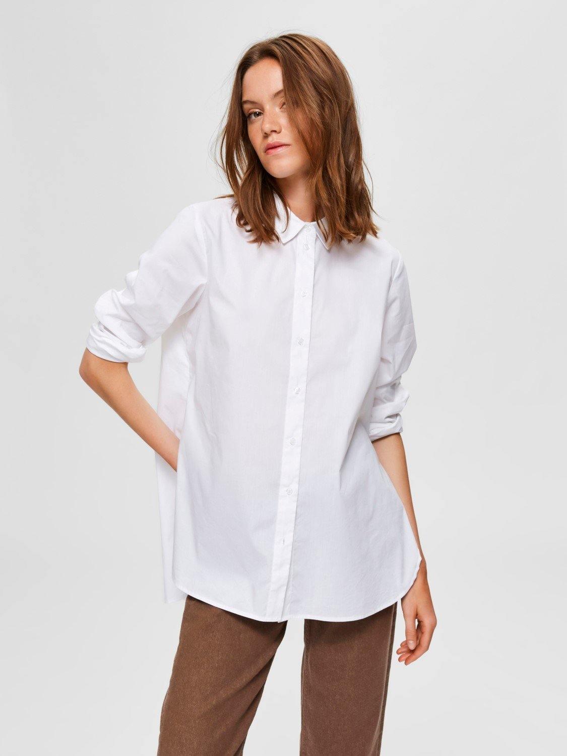 Selected Femme Ori - Skjorte m. zip i siden - HUSET Men & Women