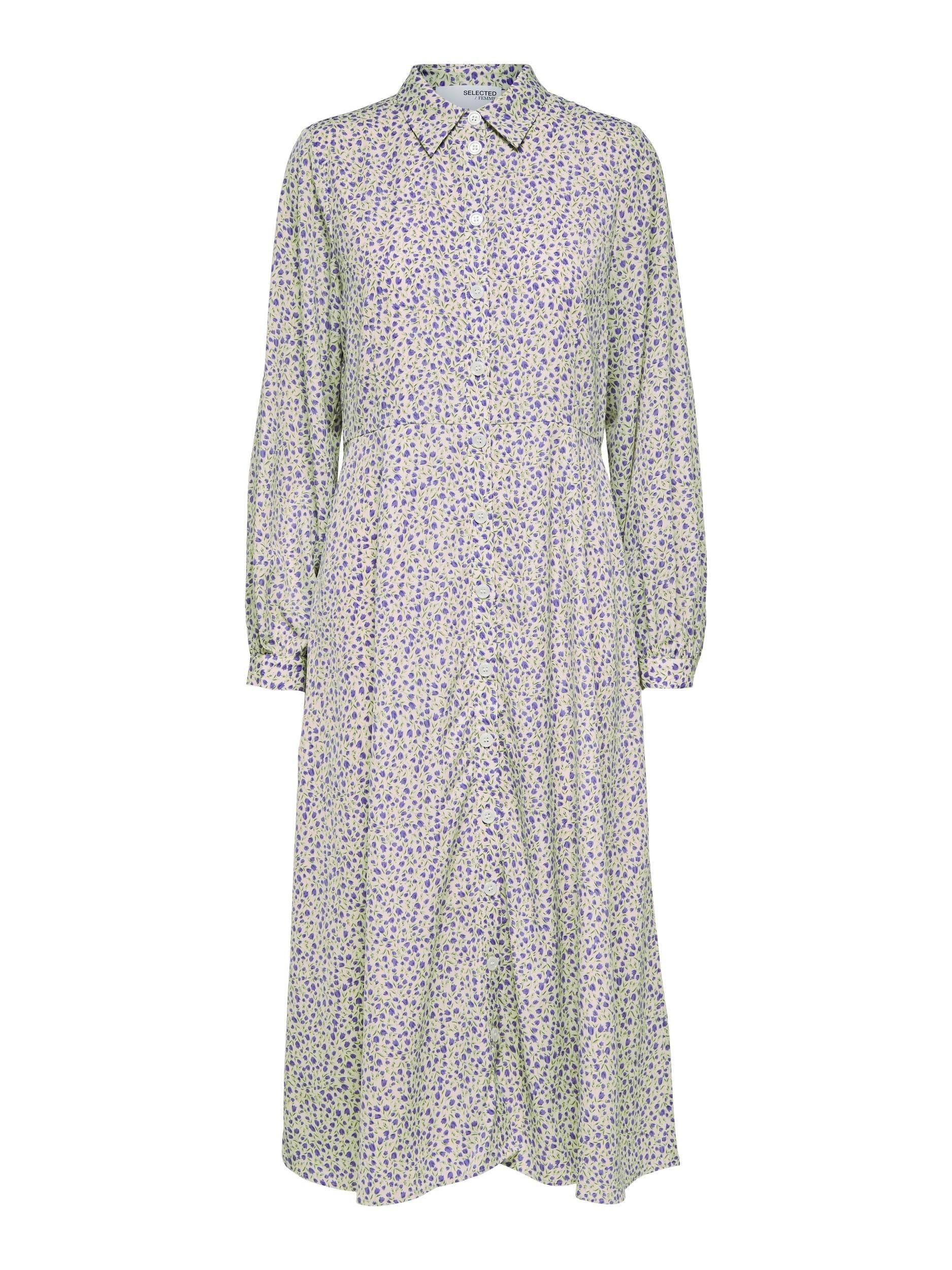 Selected Femme Polly-uma - Midi kjole - HUSET Men & Women