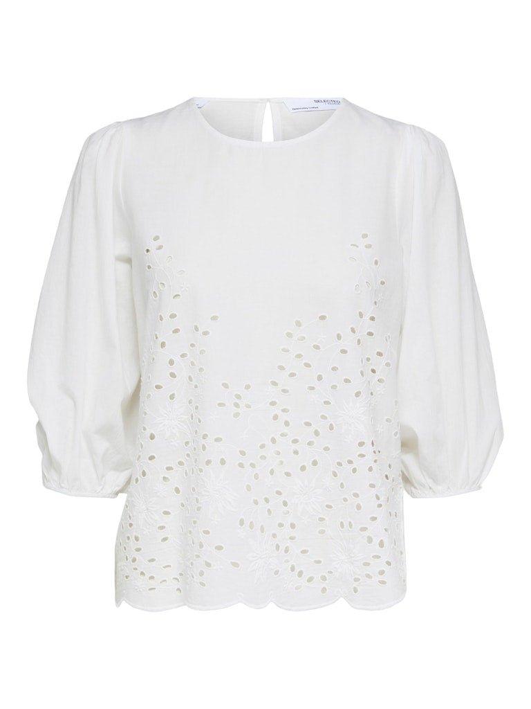 Selected Femme Ramone - Broderi top - HUSET Men & Women